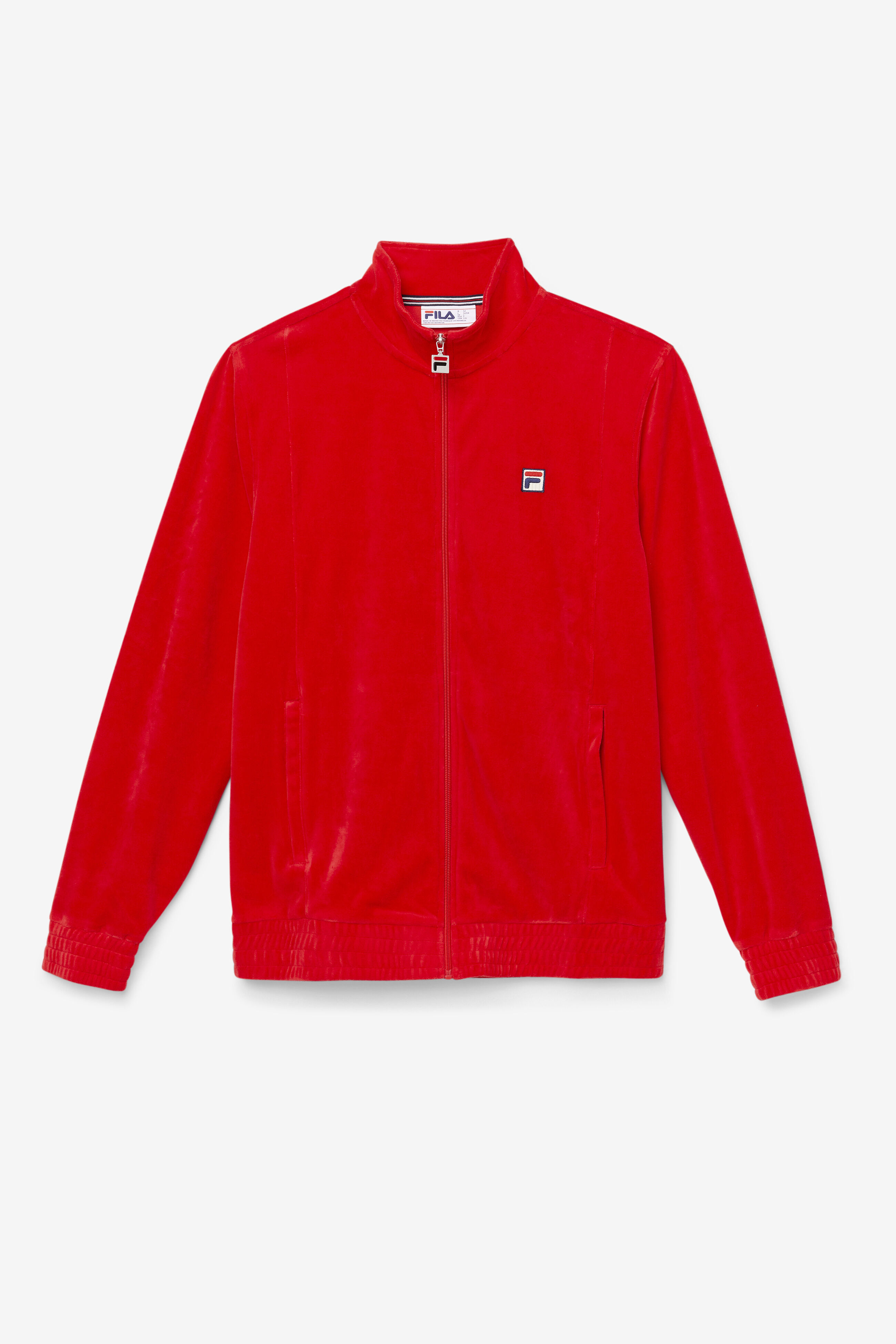 Men's Zip Up Velour Jacket | Fila 731616373812